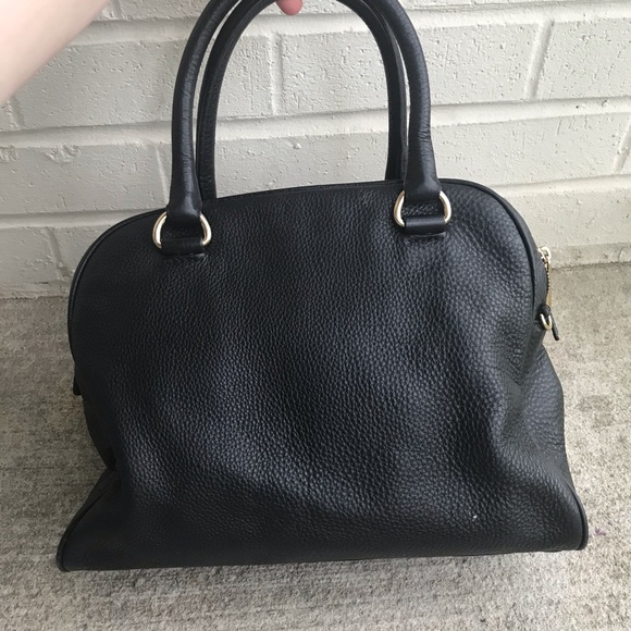 MICHAEL Michael Kors Black Knox Leather Satchel - Picture 5 of 14